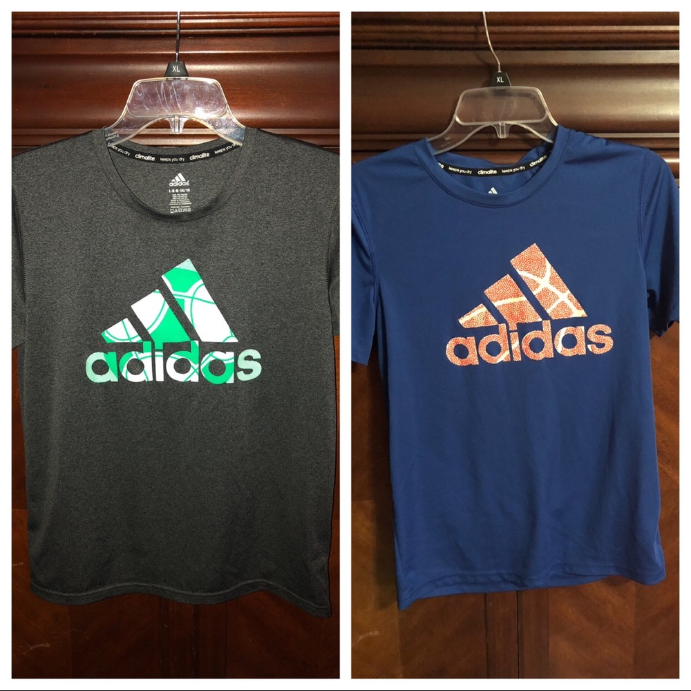 Boys adidas shirts